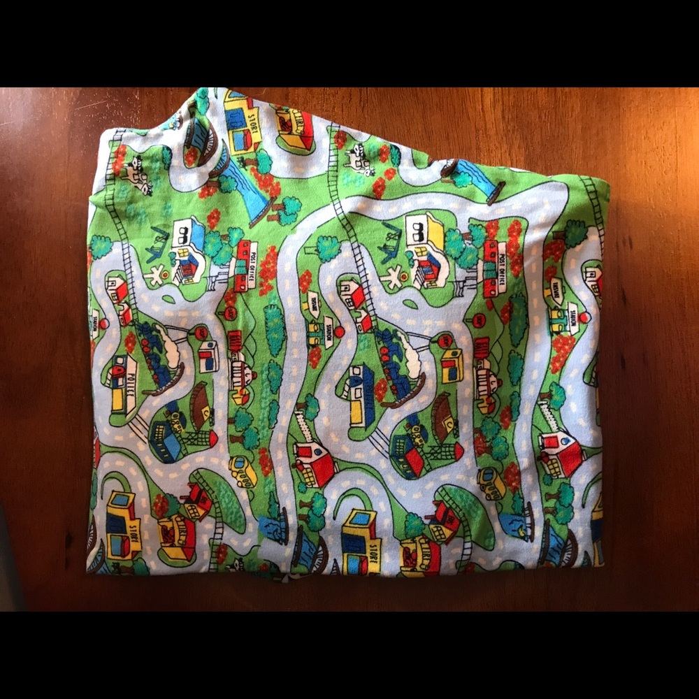LuLaRoe TC Road Map leggings